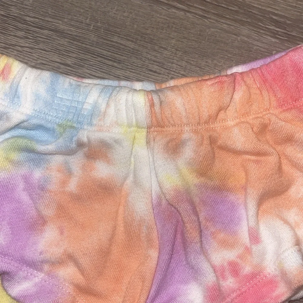 Flowers By Zoe Tie Dye Short Set 12 Months
